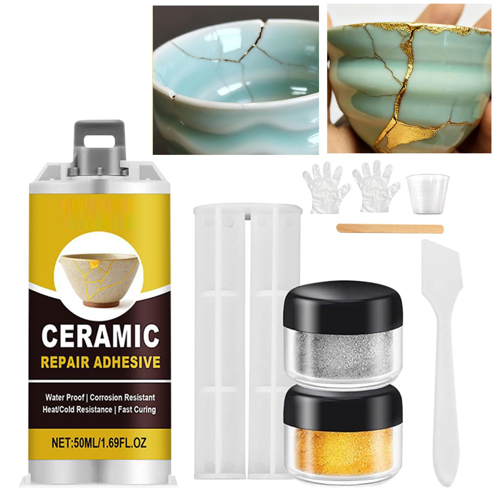 Woodworking Japanese - Japanese Kintsugi Ceramic Repair Kit, Food
