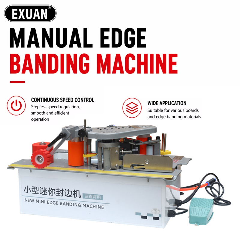 Woodworking Edge - Manual Edge Banding Machine Stepless Speed