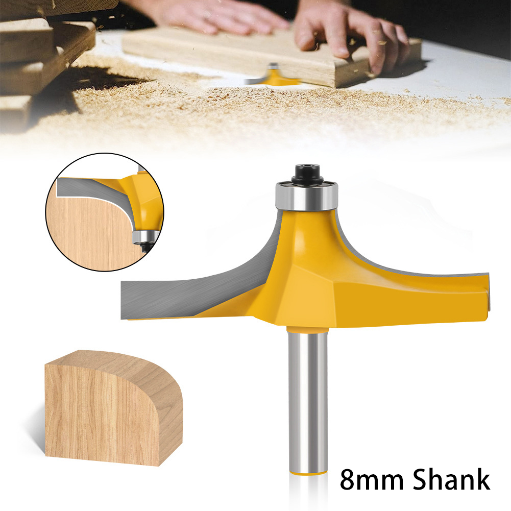 Woodworking Edge - Router Bit Round Over Edge Molding