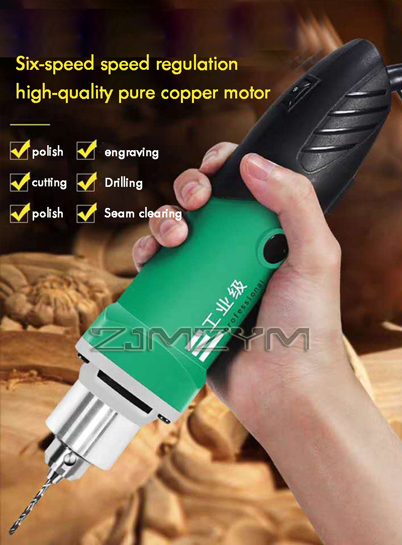 Woodworking Uk - 6-Position Variable Speed High-Power Engraver Electric
