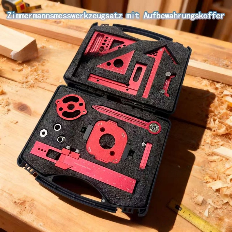 Woodworking Free Plans - Woodworking Measurement Tool Kit with Storage