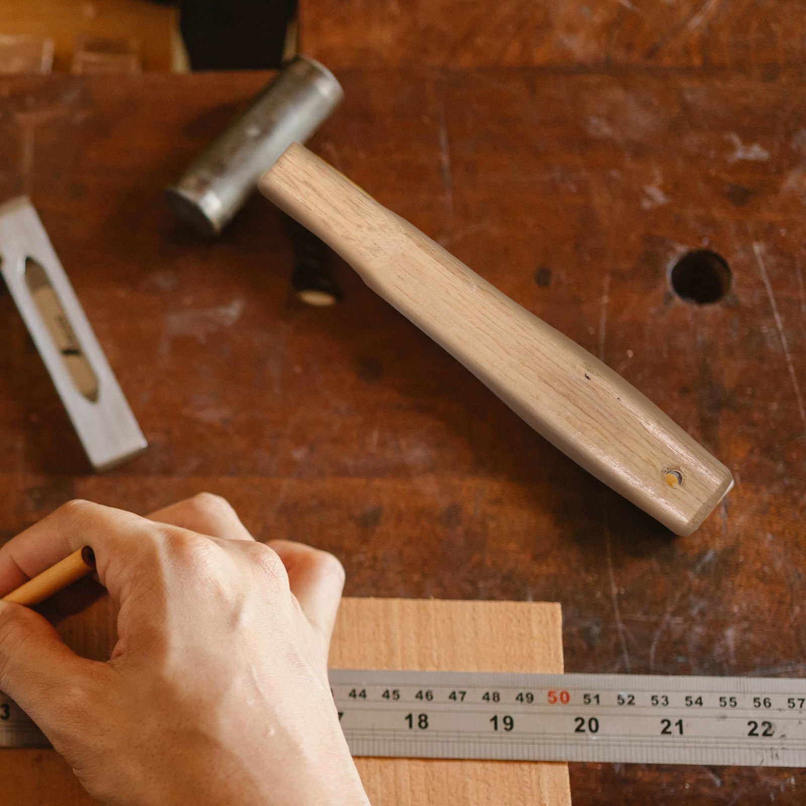 Replacement Wooden Handle for  - Woodworking Hatchet ulasan dan harga