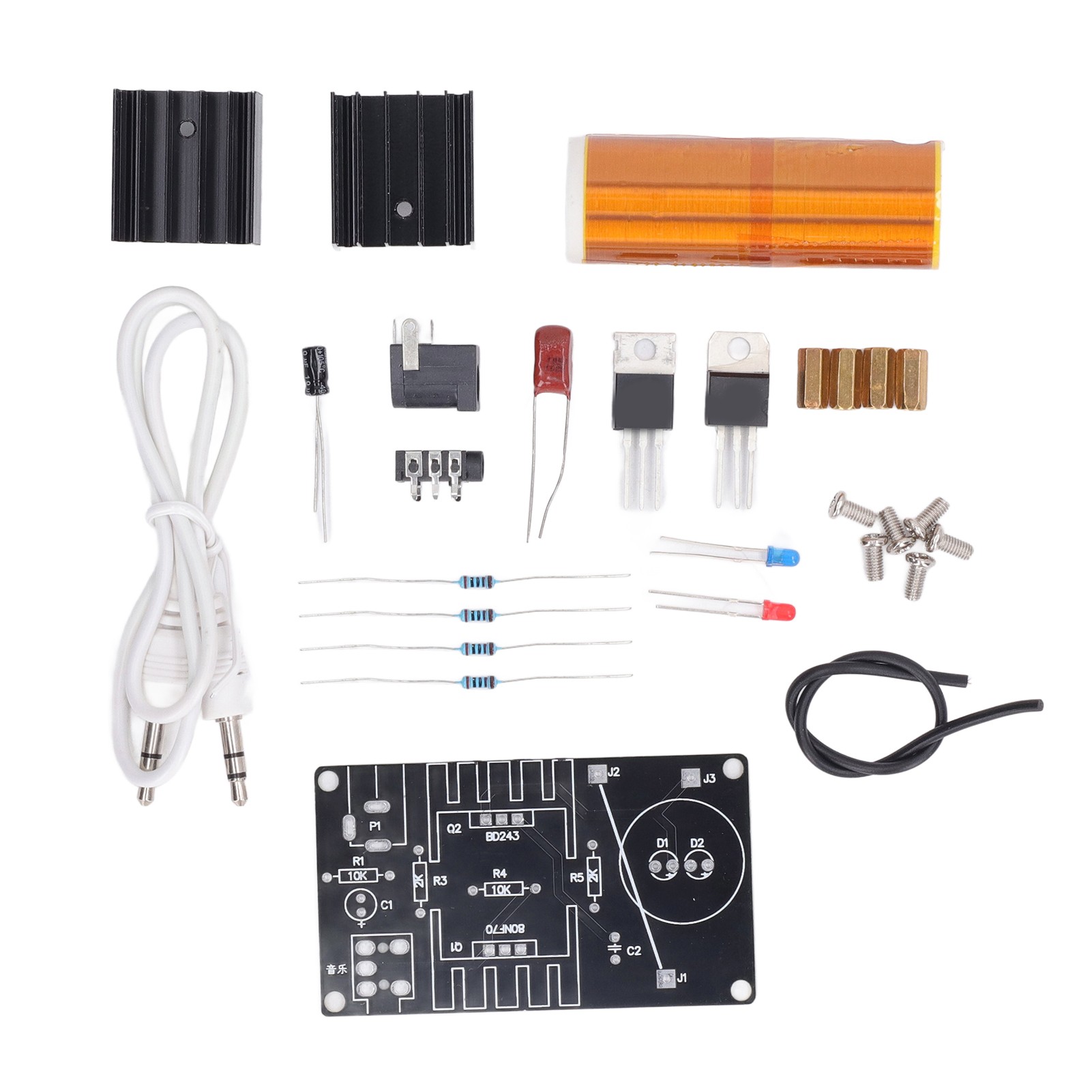 15W Mini Music Tesla Coil Kit  - Woodworking Kits For Adults ulasan dan harga