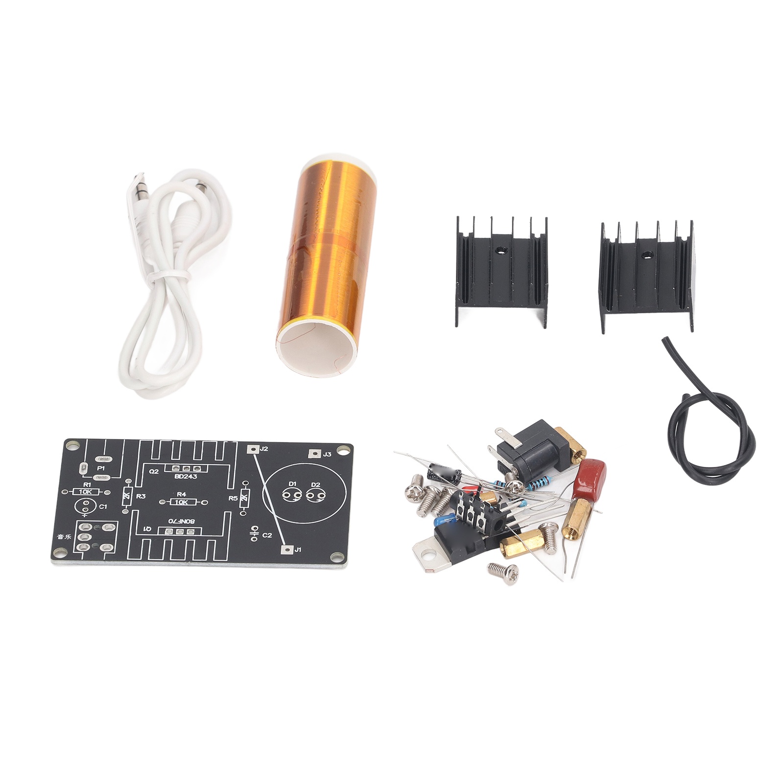15W Mini Music Tesla Coil Kit  - Woodworking Kits For Adults ulasan dan harga