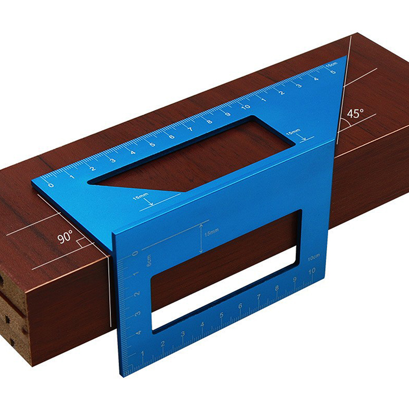 Multifunctional Angle Ruler 45 - Woodworking Marking Gauge ulasan dan harga