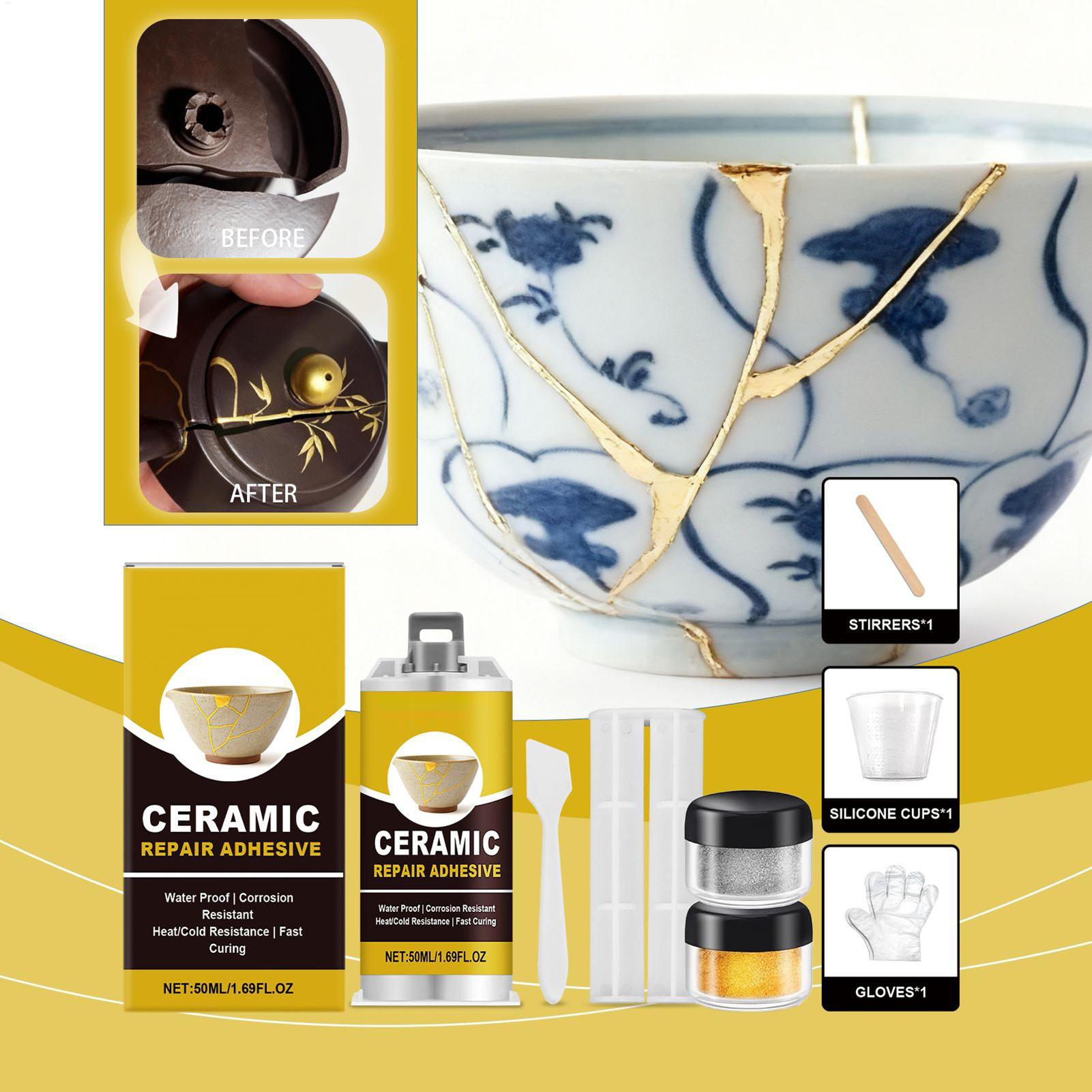 Japanese Kintsugi Ceramic Repa - Woodworking Japanese ulasan dan harga