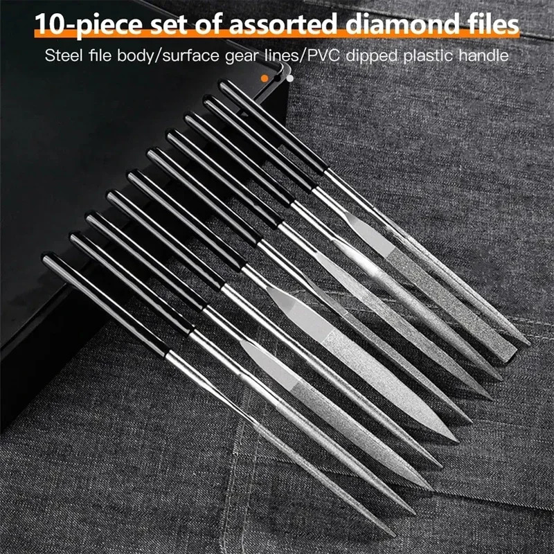 WEELEE 10pcs Metal Needle File - Woodworking Files ulasan dan harga