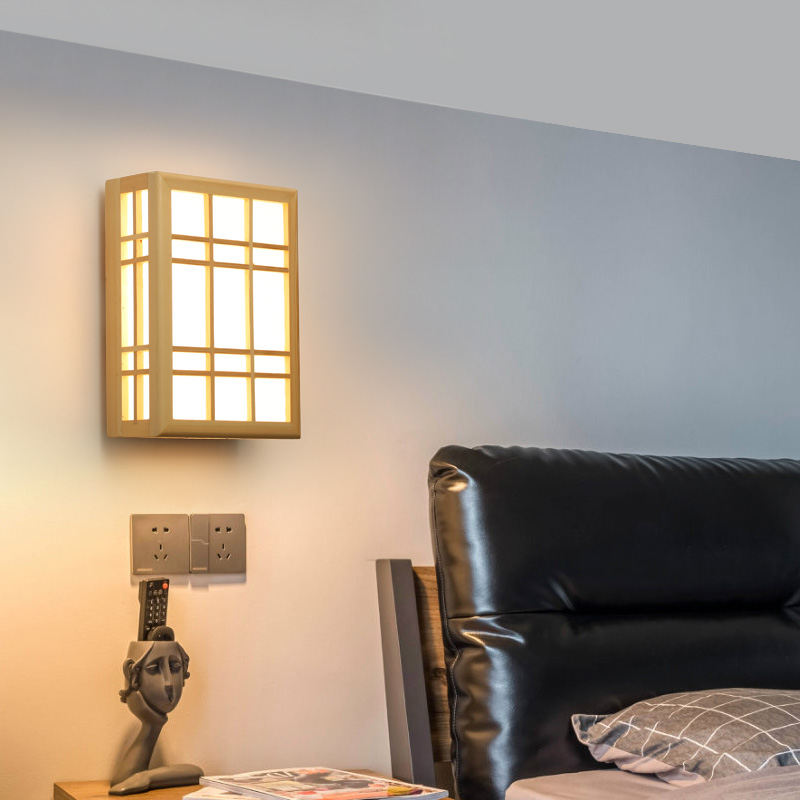 Japanese Style Wall Lamp Solid - Woodworking Japanese ulasan dan harga