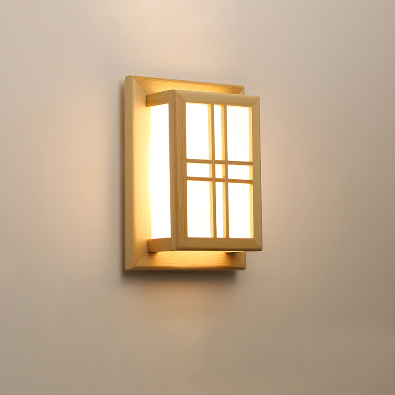Japanese Style Wall Lamp Solid - Woodworking Japanese ulasan dan harga