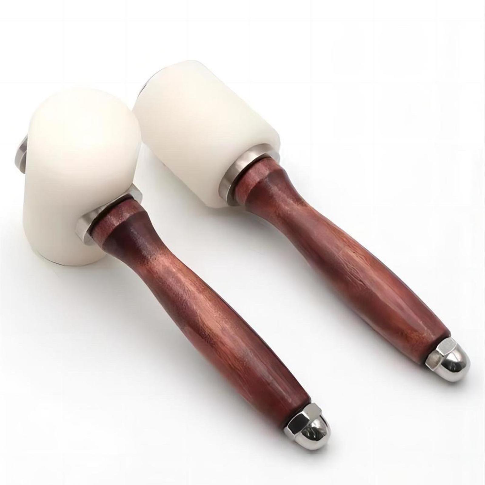 Durable Leathercraft Nylon Ham - Wooden Mallet Carving ulasan dan harga