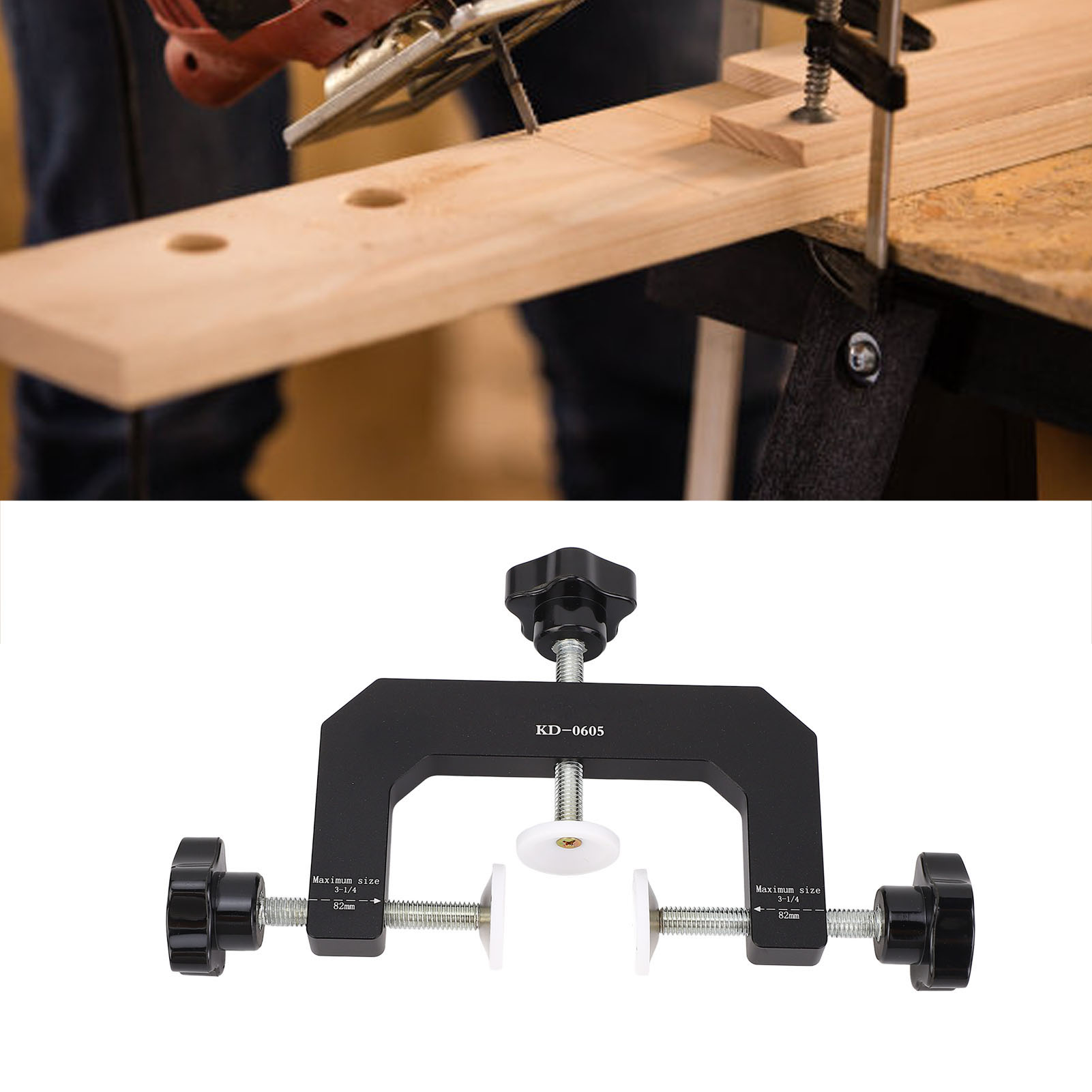 3 Way G Clamp Aluminium Alloy  - Woodworking Edge ulasan dan harga