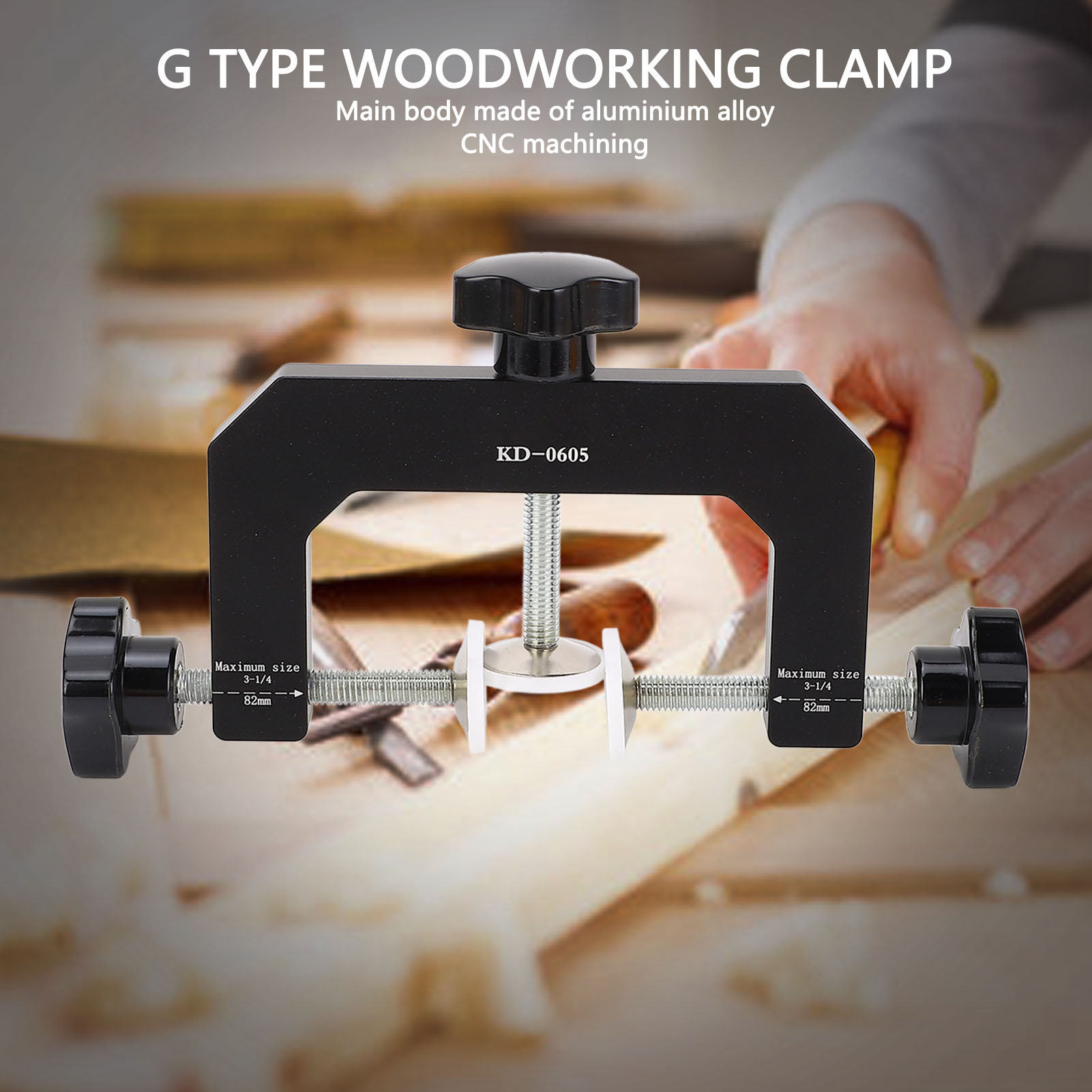 3 Way G Clamp Aluminium Alloy  - Woodworking Edge ulasan dan harga