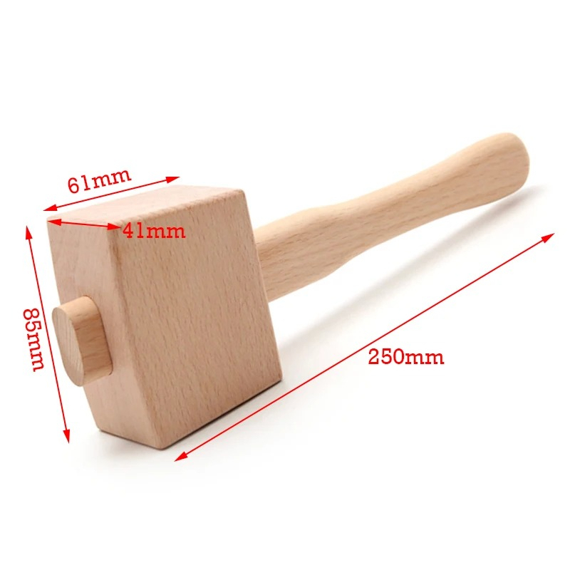 DIY handmade leather, woodwork - Wooden Mallet Carving ulasan dan harga