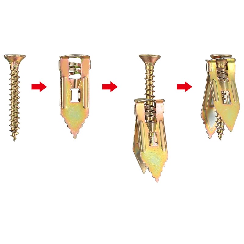 50/100/400Pcs Self Tapping Scr - Woodworking Hatchet ulasan dan harga