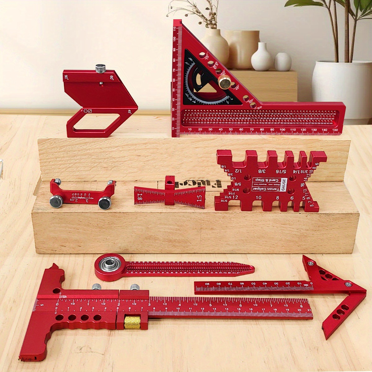 10-Piece Carpentry Measuring T - Woodworking Free Plans ulasan dan harga