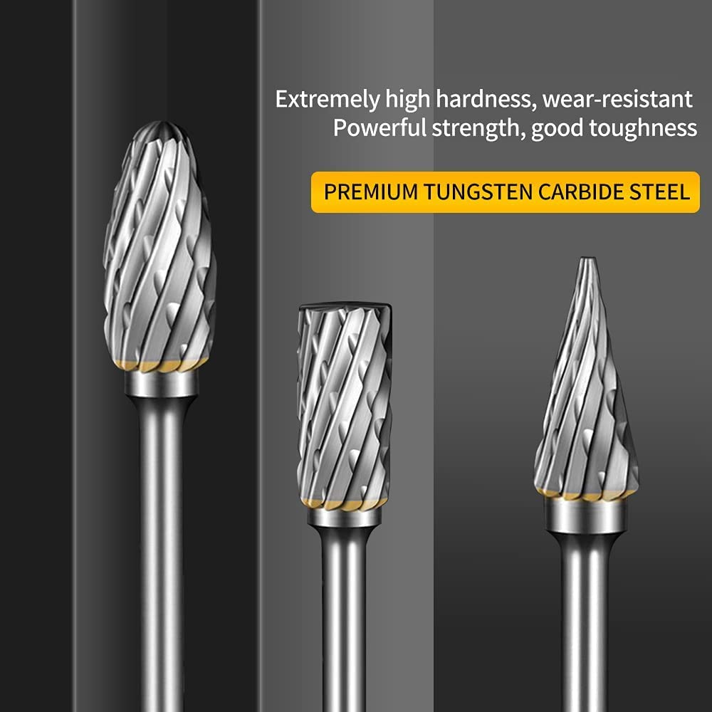Carbide Burr Set Dremel Rotary - Woodworking Files ulasan dan harga