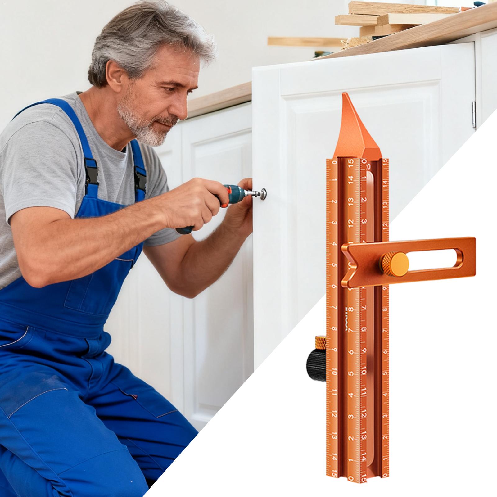 Wood Marking Tool 4-Sided Magn - Woodworking Marking Gauge ulasan dan harga