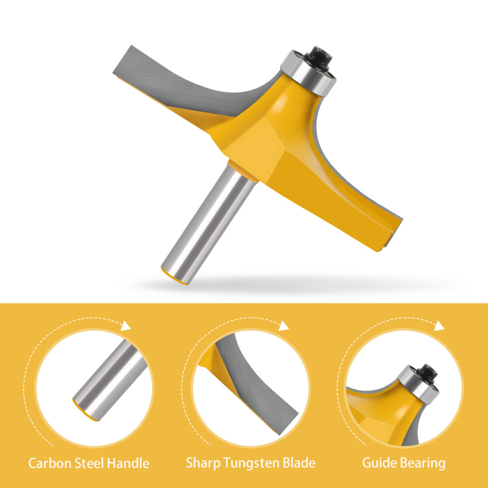 Router Bit Round Over Edge Mol - Woodworking Edge ulasan dan harga