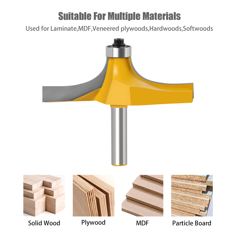 Router Bit Round Over Edge Mol - Woodworking Edge ulasan dan harga
