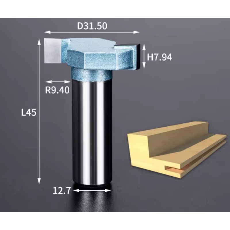 T-shaped Redwood Processing Wo - Woodworking Edge ulasan dan harga
