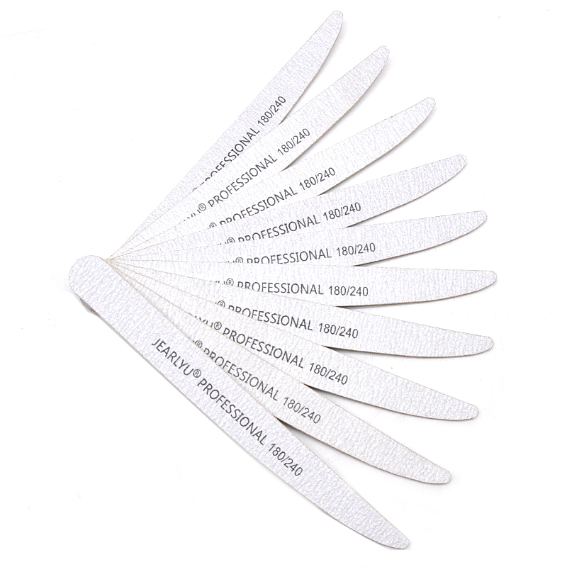 50pcs Lancet Wooden Nail Files - Woodworking Files ulasan dan harga