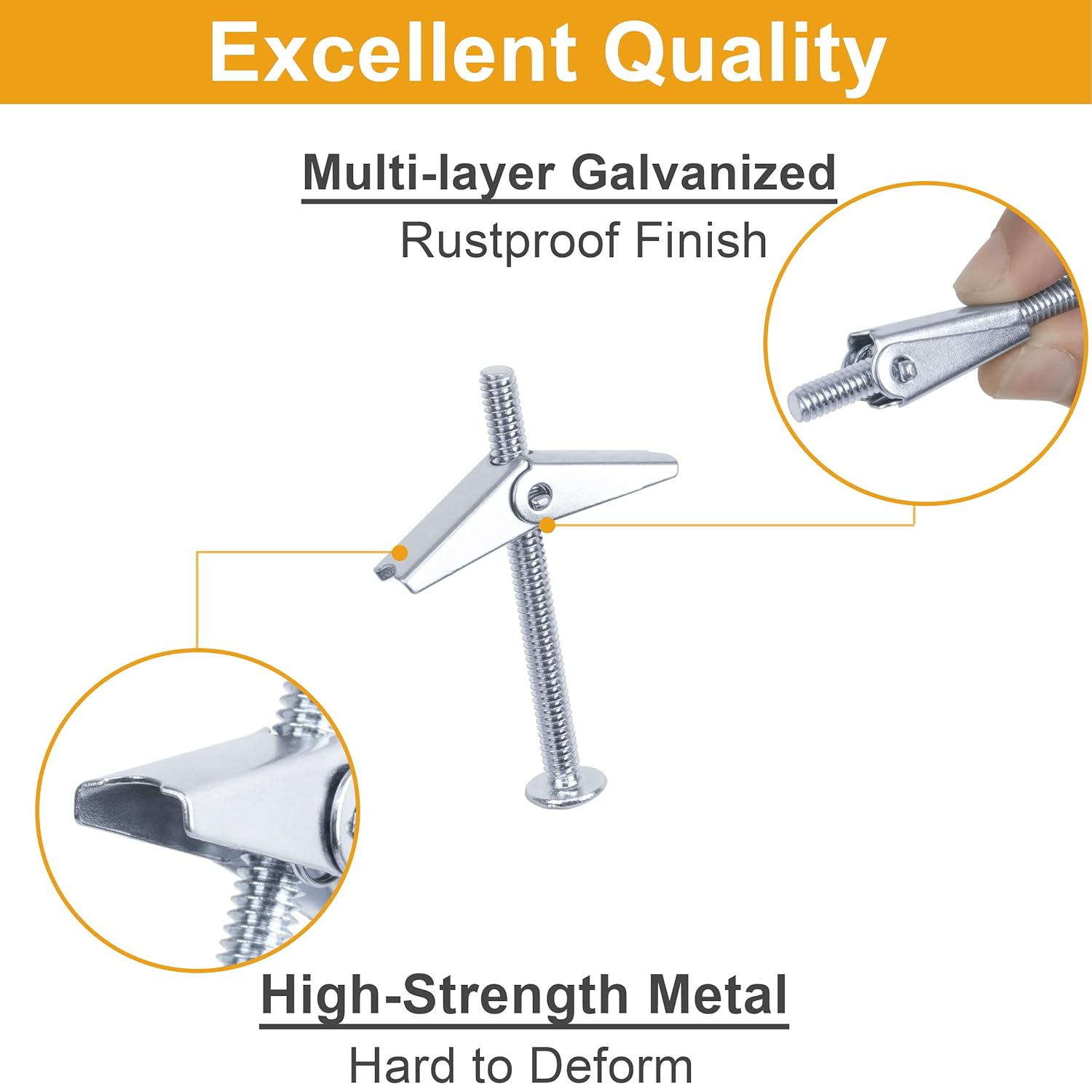 Heavy Duty Hollow Wall Anchors - Woodworking Hatchet ulasan dan harga