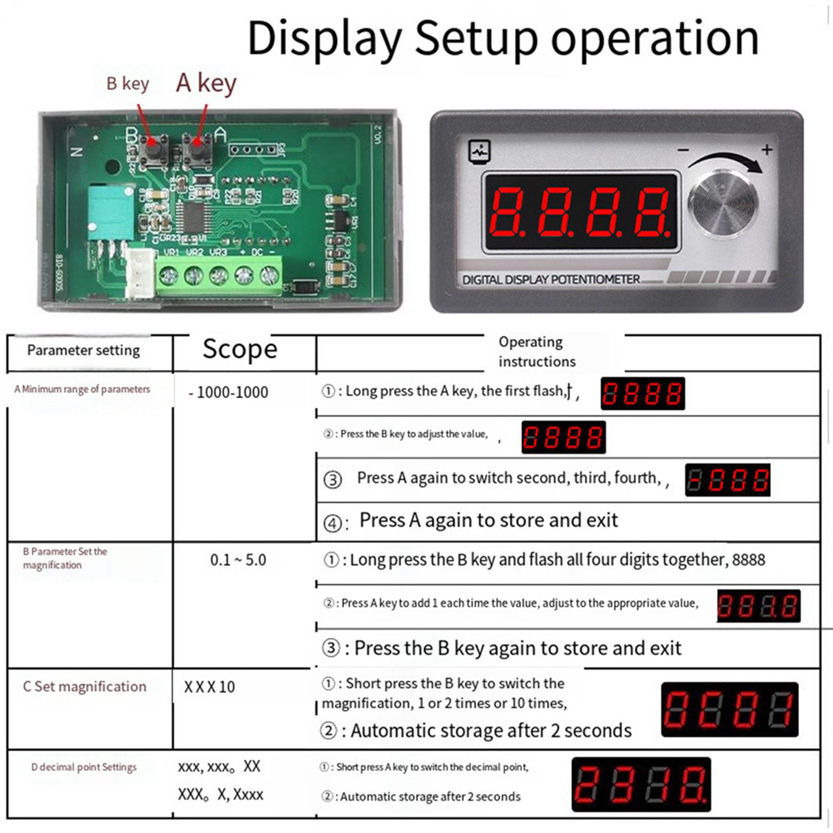 Premium-4X Digital Display Pot - Woodworking Simulator ulasan dan harga