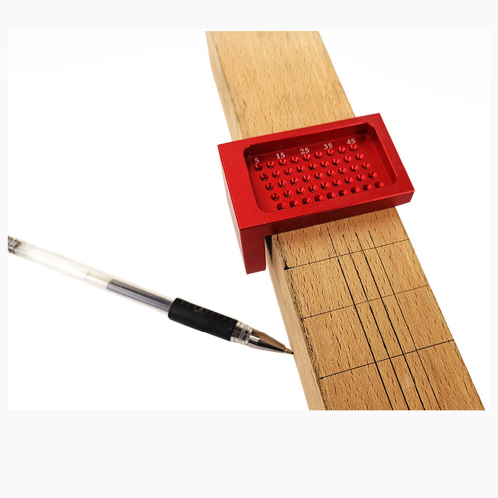 Aluminum Alloy T-Shaped Ruler  - Woodworking Marking Gauge ulasan dan harga