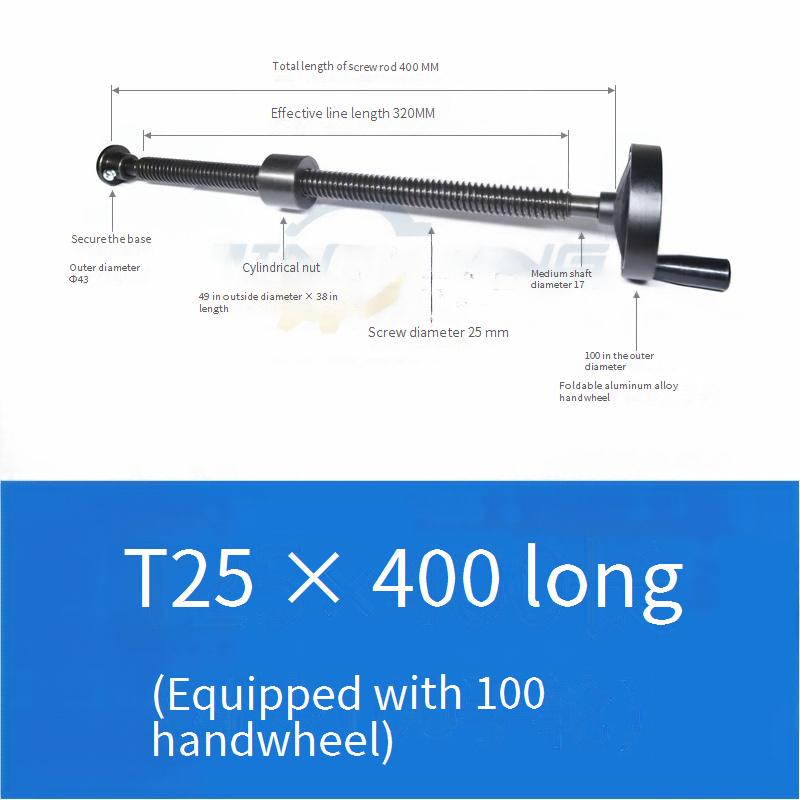 Trapezoidal Lead Screw Set T20 - Woodworking Machine ulasan dan harga