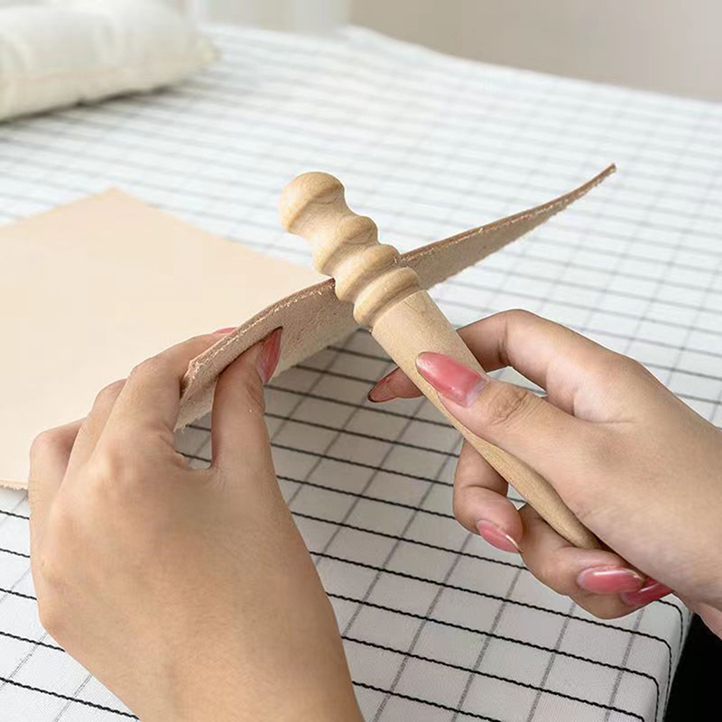 1PC Wood Leather Solid Wood Ro - Woodworking Edge ulasan dan harga