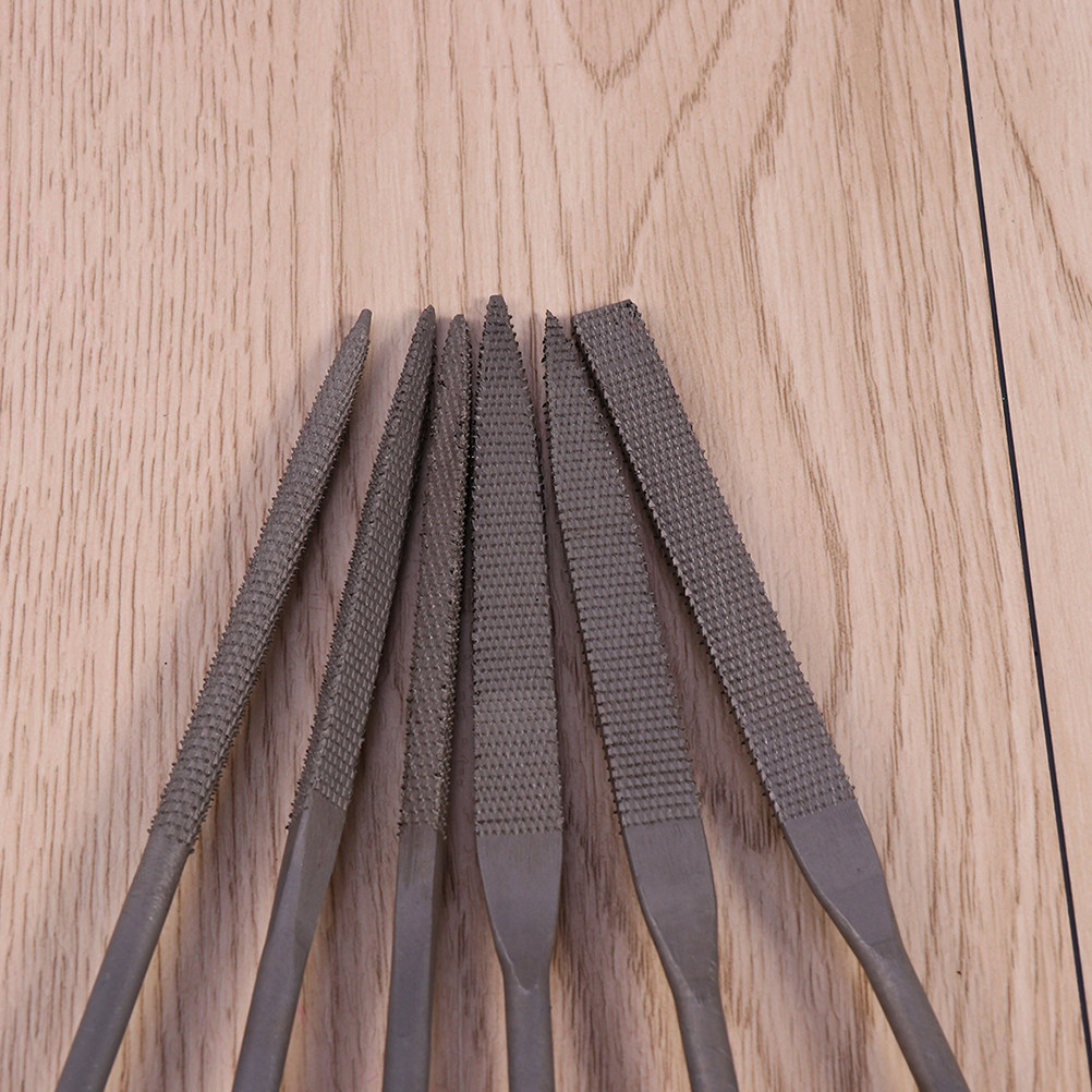 6Pcs Mini Rasp File Set 160x4m - Woodworking Files ulasan dan harga