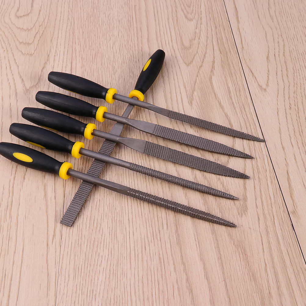 6Pcs Mini Rasp File Set 160x4m - Woodworking Files ulasan dan harga