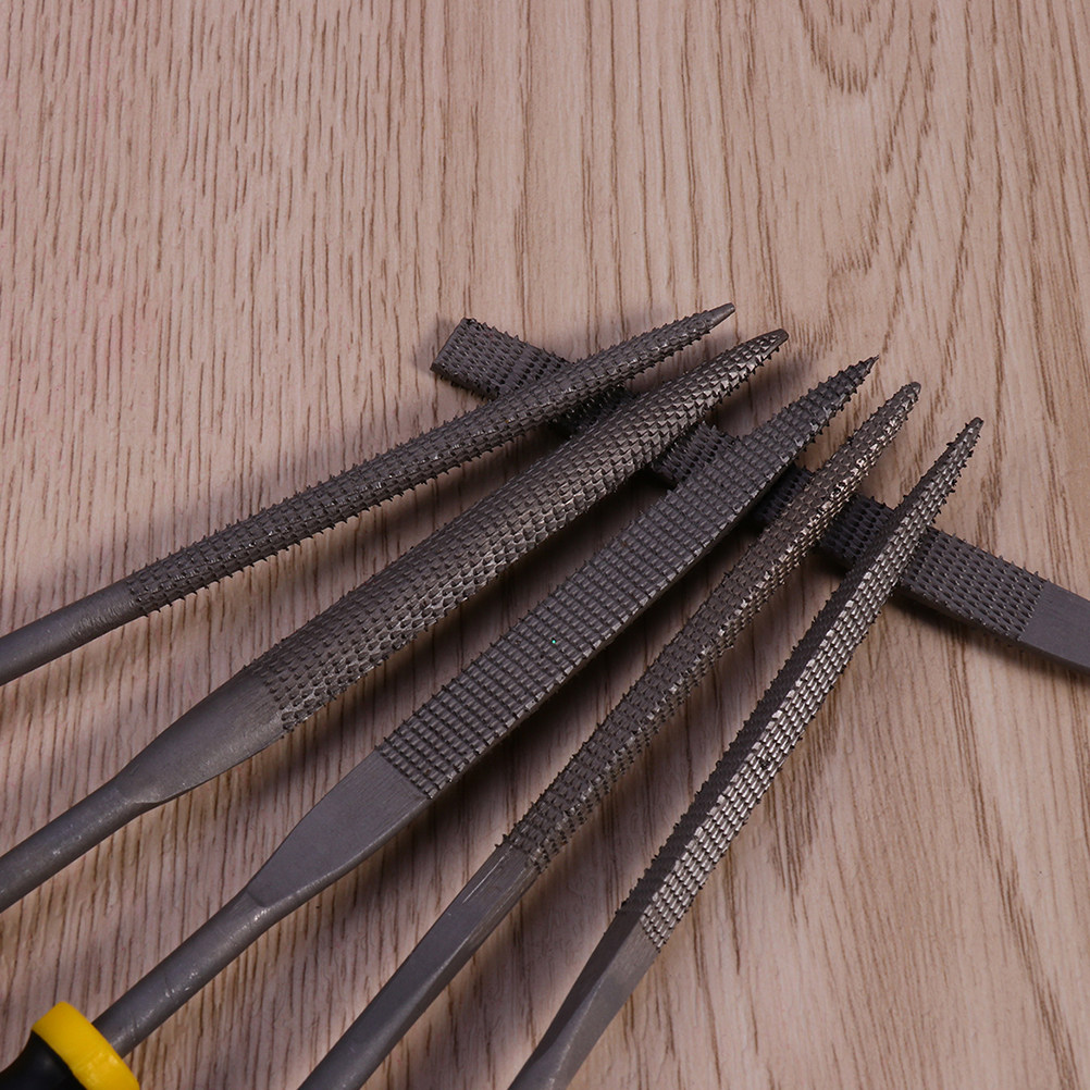 6Pcs Mini Rasp File Set 160x4m - Woodworking Files ulasan dan harga