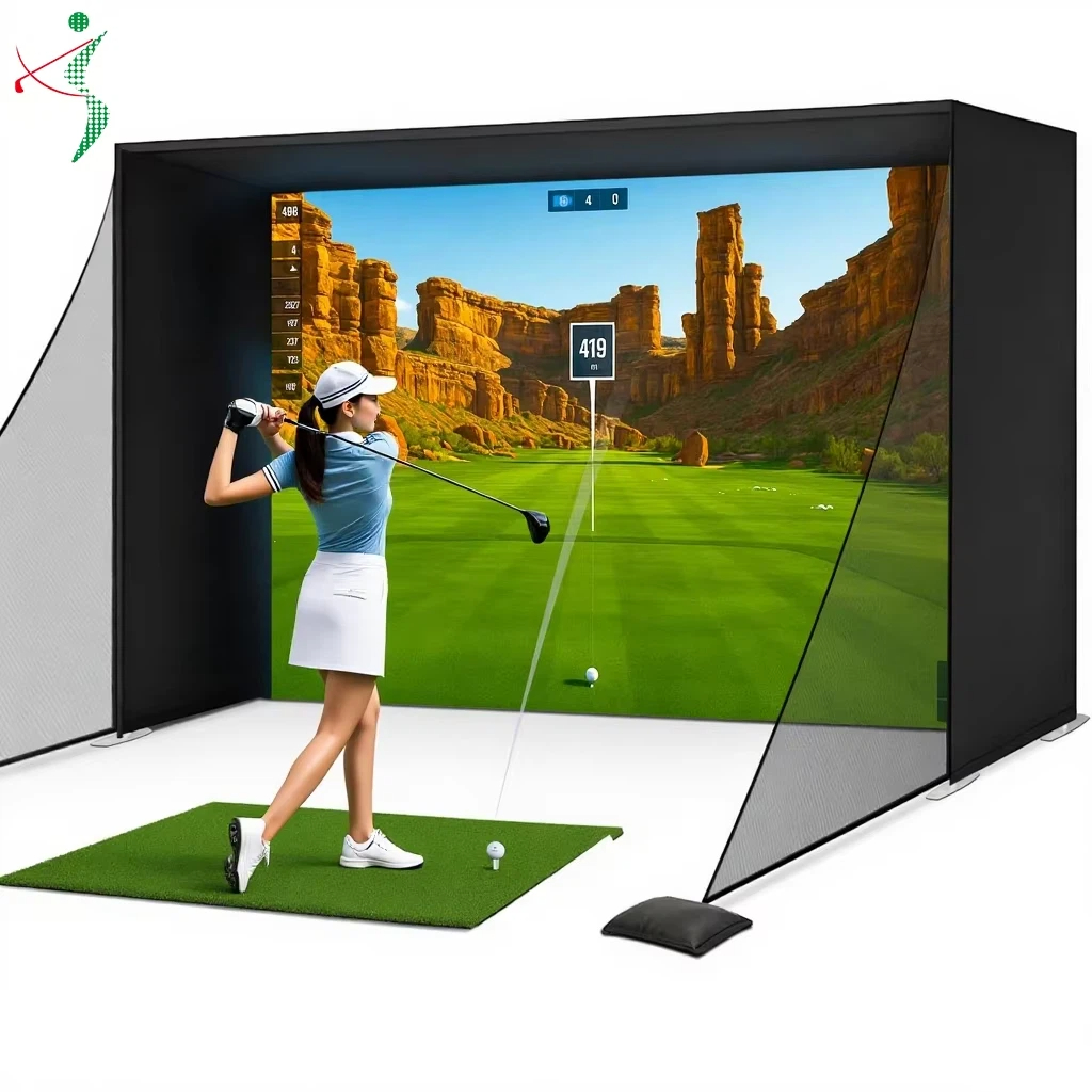 Golf Simulator Enclosure Nets  - Woodworking Simulator ulasan dan harga