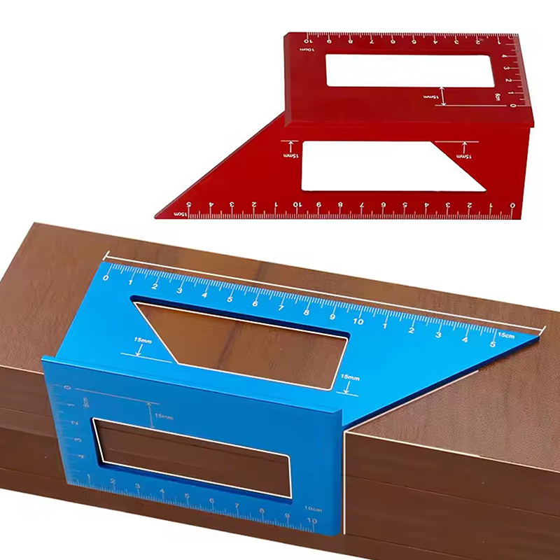 Multifunctional Angle Ruler 45 - Woodworking Marking Gauge ulasan dan harga