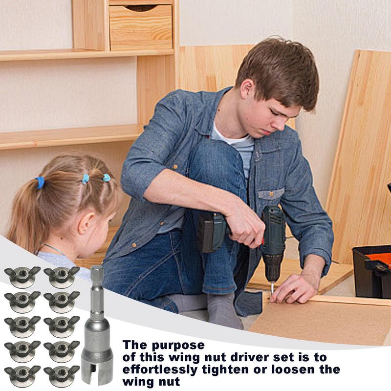 Wing Nut Kit 1/4-Inch Steel Er - Woodworking Kits For Adults ulasan dan harga