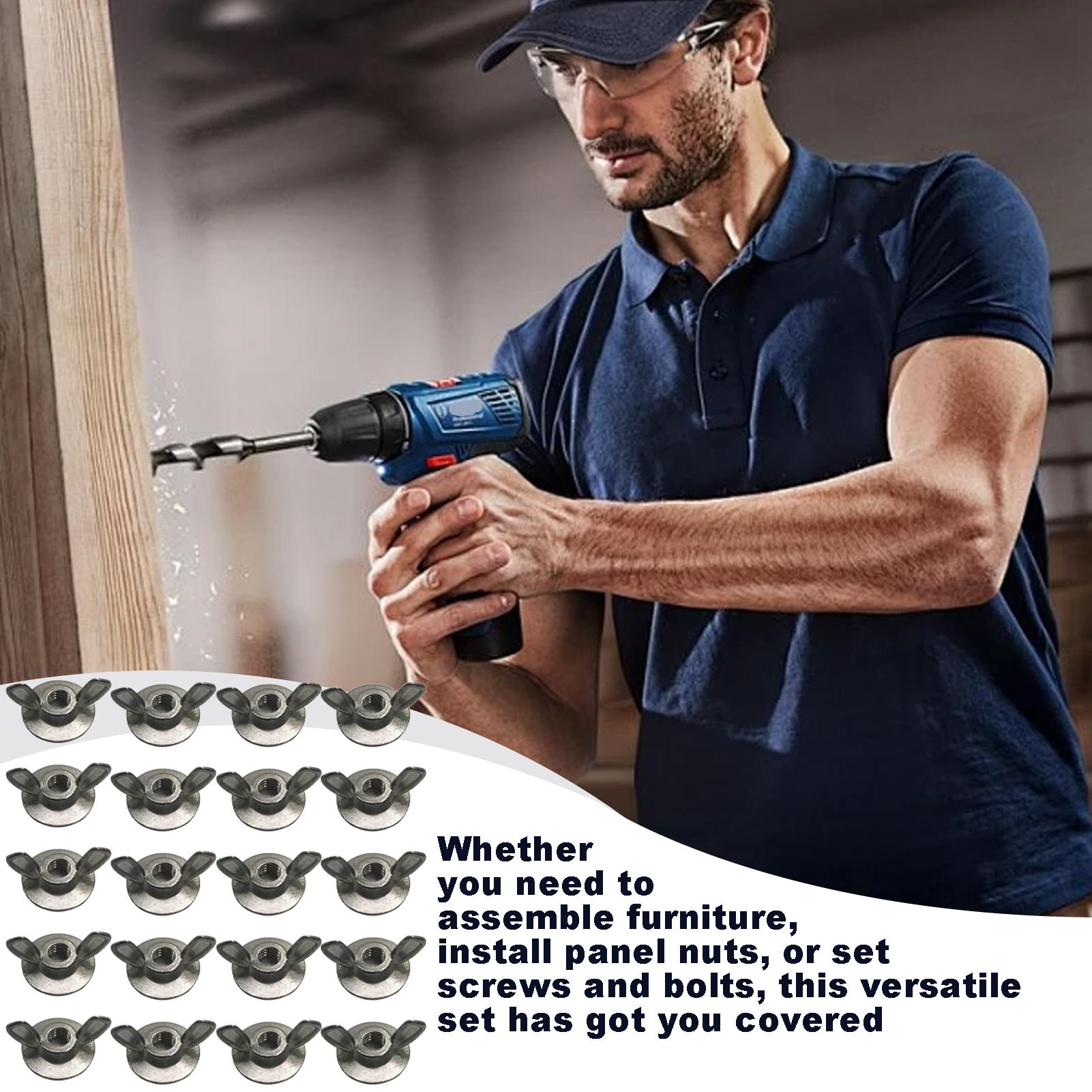 Wing Nut Kit 1/4-Inch Steel Er - Woodworking Kits For Adults ulasan dan harga
