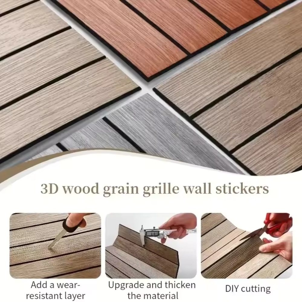 10PCS Wood Grain Wall Panels,  - Woodworking Zone ulasan dan harga